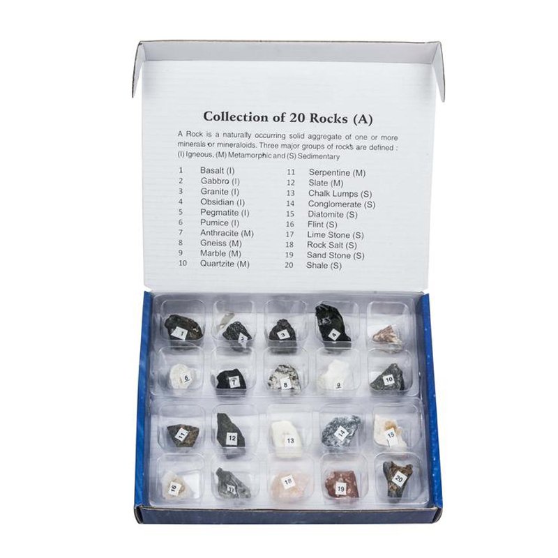 Collection de 20 Roches