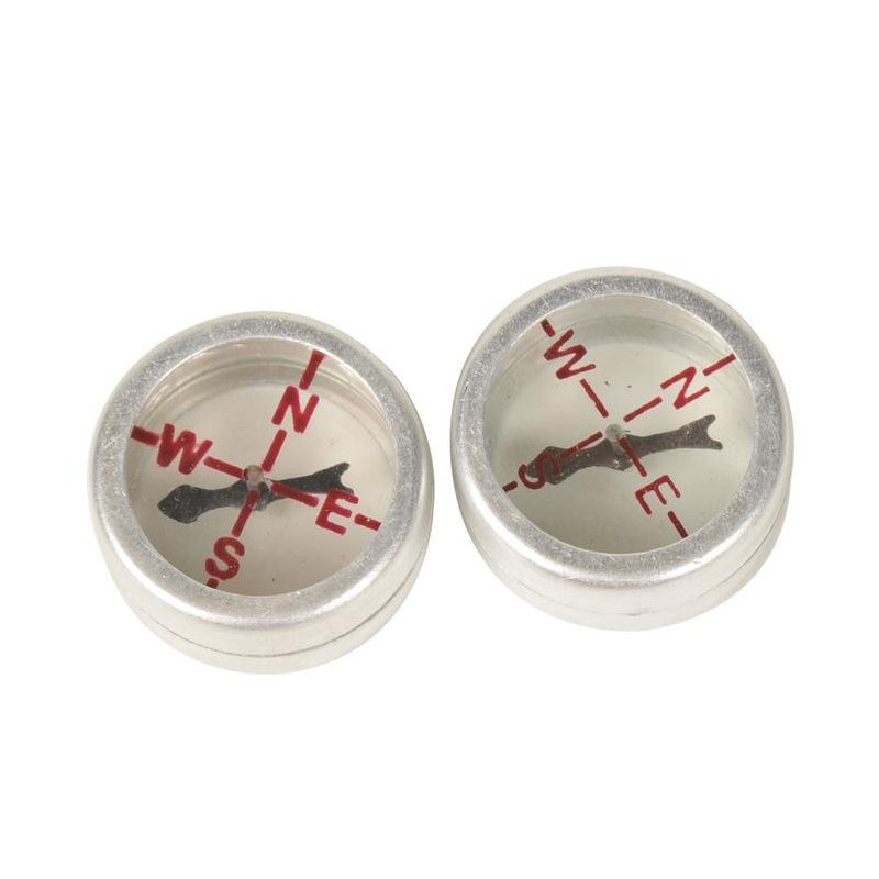 Boussole projetable en verre