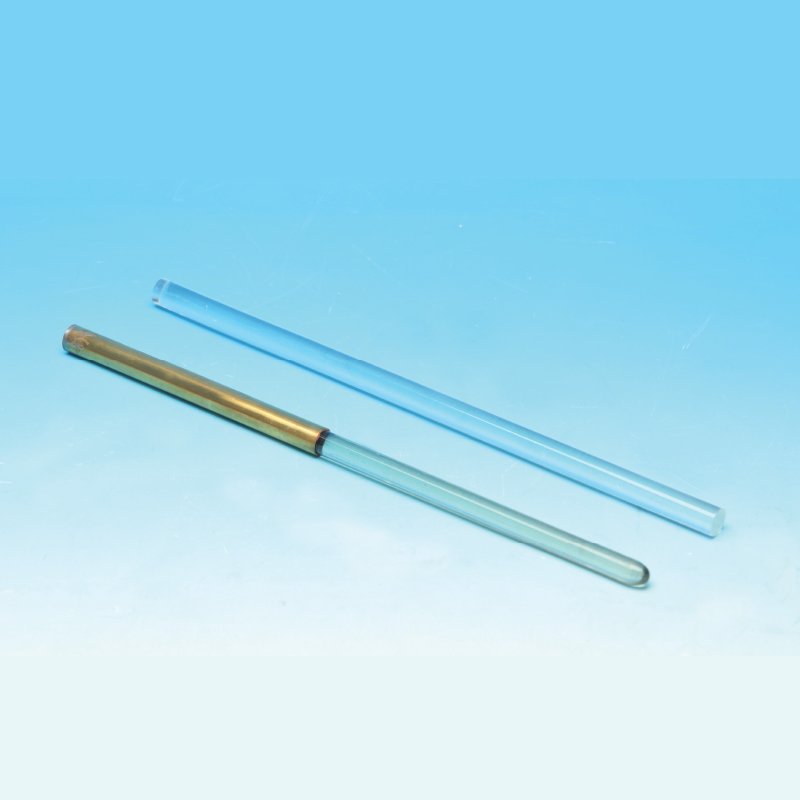 Bâton  mi-Laiton mi-Plexiglas