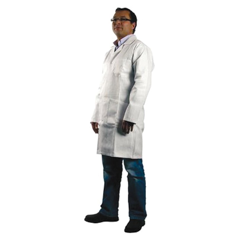 Blouse de laboratoire en coton