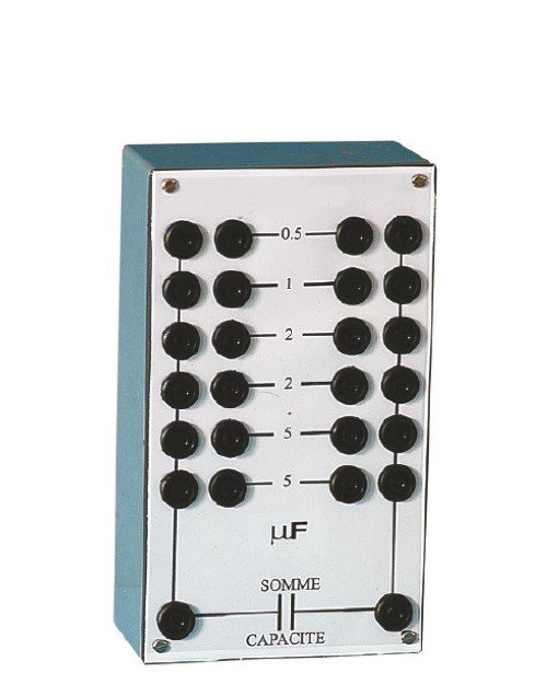 Boîte de capacités en série et en parallèle