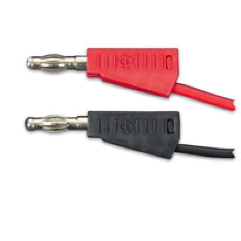 Cordons mâle-mâle 4mm à reprise arrière lot de 10