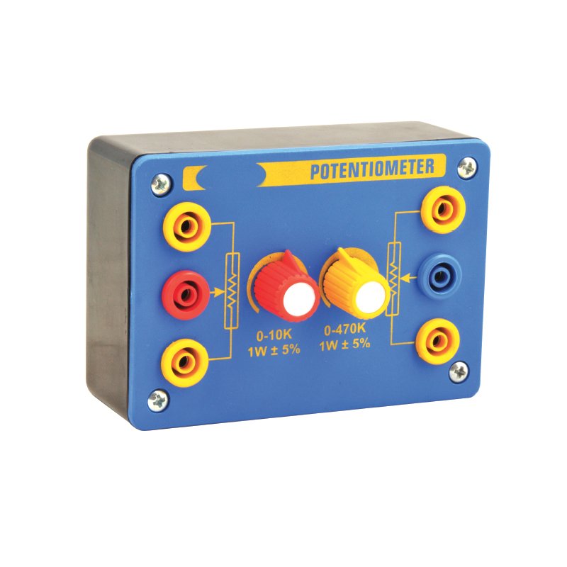 Double potentiomètre sur boitier