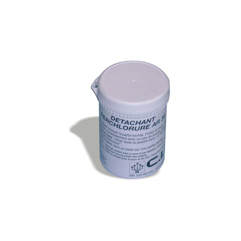 Détachant perchlorurede fer