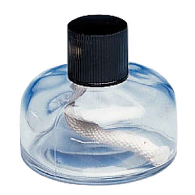 Lampe à alcool en verre
