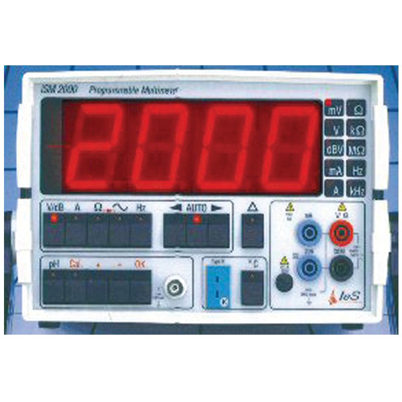 Multimètre de paillasse avec pH-mètre