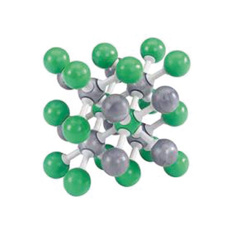 Modèle cristallin chlorure de césium