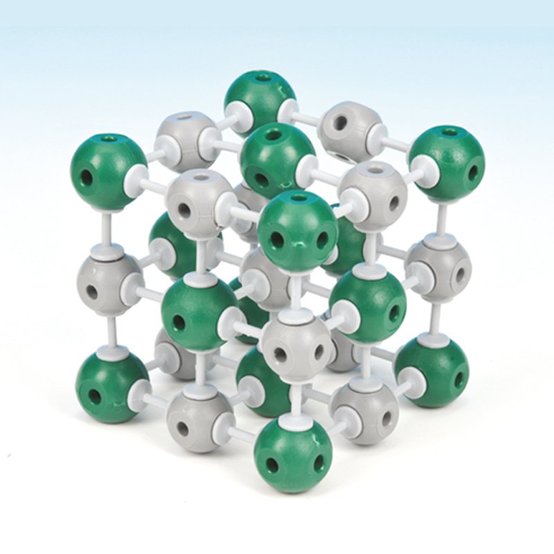 Modèle cristallin chlorure de sodium