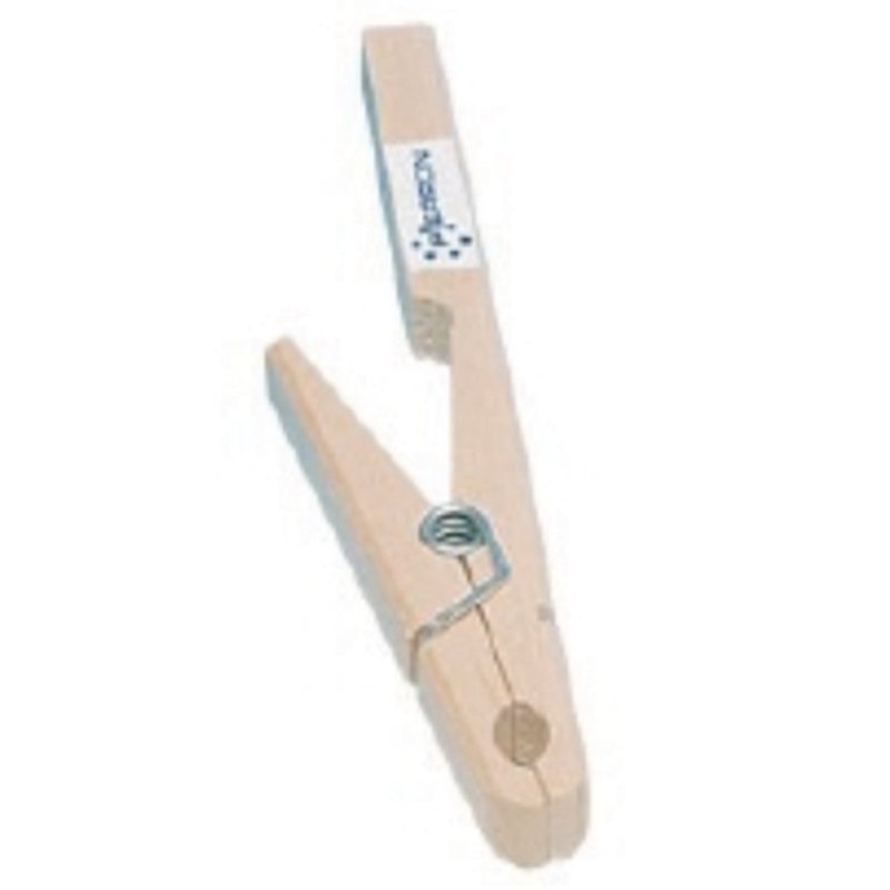 Pince pour tube à essai en bois: Grand Modèle