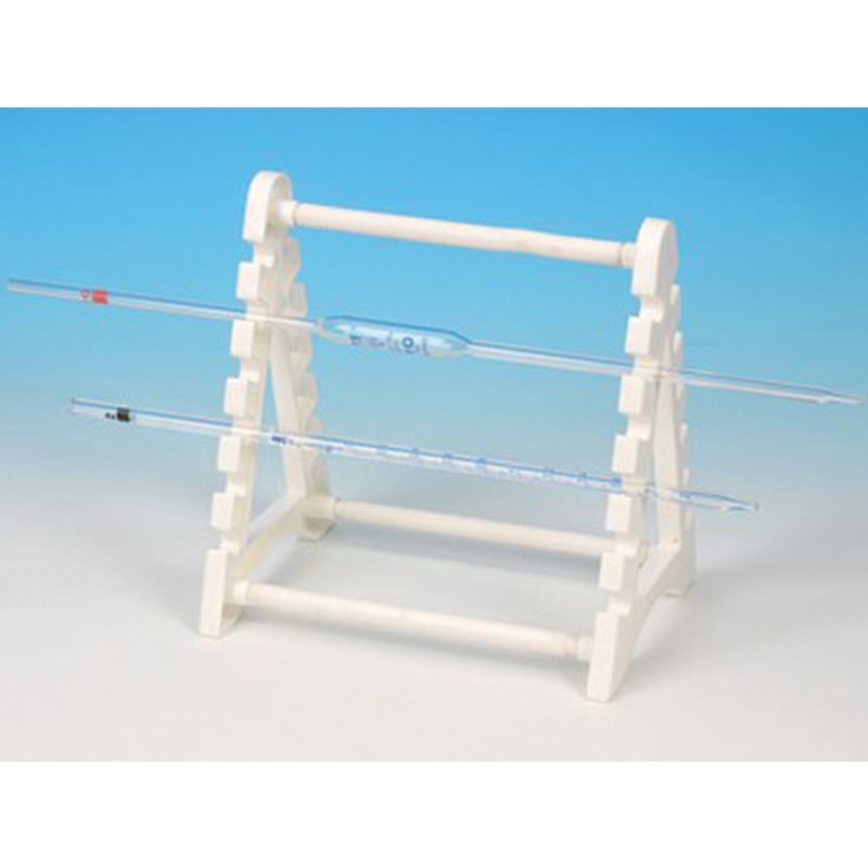Portoir horizontal pour pipettes