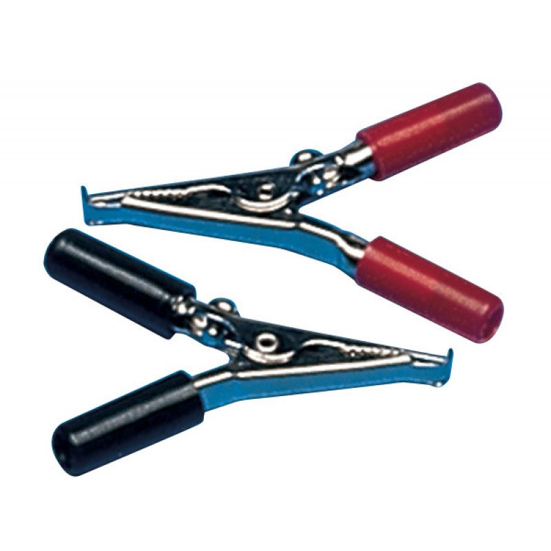 Pinces crocodile isolées