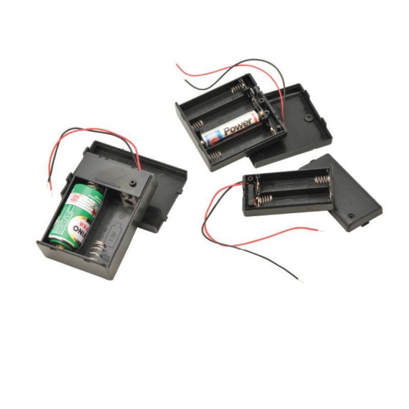 SUPPORT DE 2 PILES AA