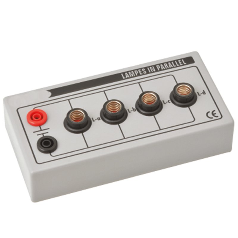 Support pour 4 ampoules E 10