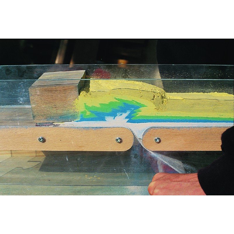 Maquette tectonique des plaques