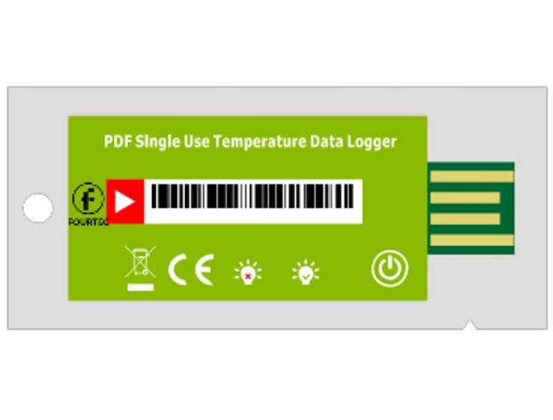 ENREGISTREUR TEMPERATURE DE POCHE/ÉCONOMIQUE -30 A 70 °C  SINGLERIDE
